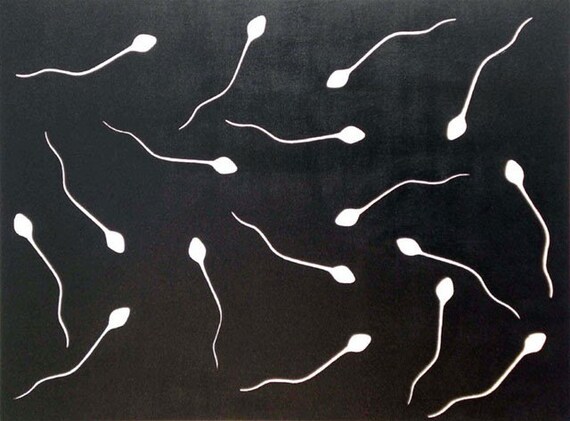 Made To Order  Sperm Wallpaper  Sperm Bedding  Sperm Curtains ETC