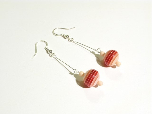Color Spectrum Dangling Balls Earrings
