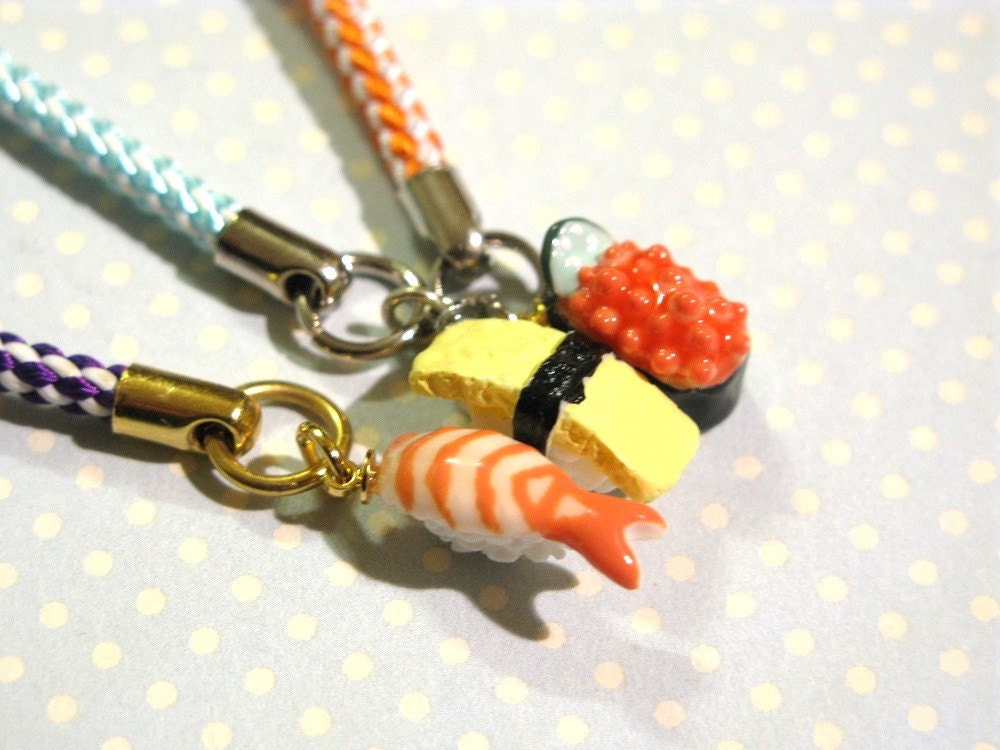 Sushi Cell Phone Strap