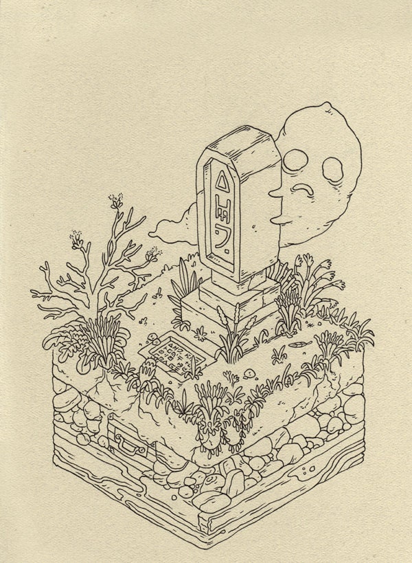 Ghini - print of legend of zelda illustration