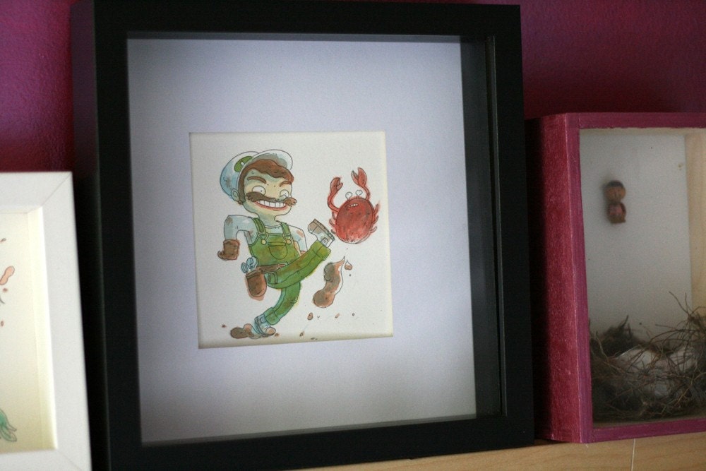 Mario Bros. - original NES illustration
