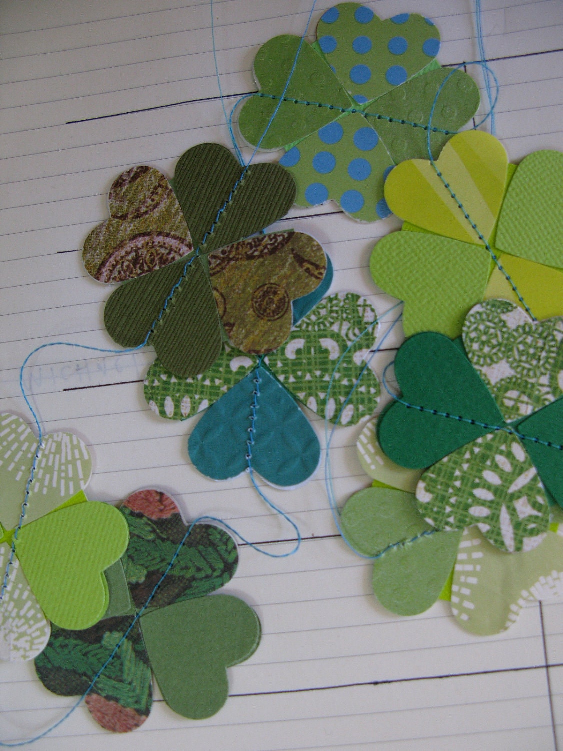 clover garland