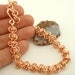 Men's Grand Copper Chainmail Bracelet - Simple Twist of Fate