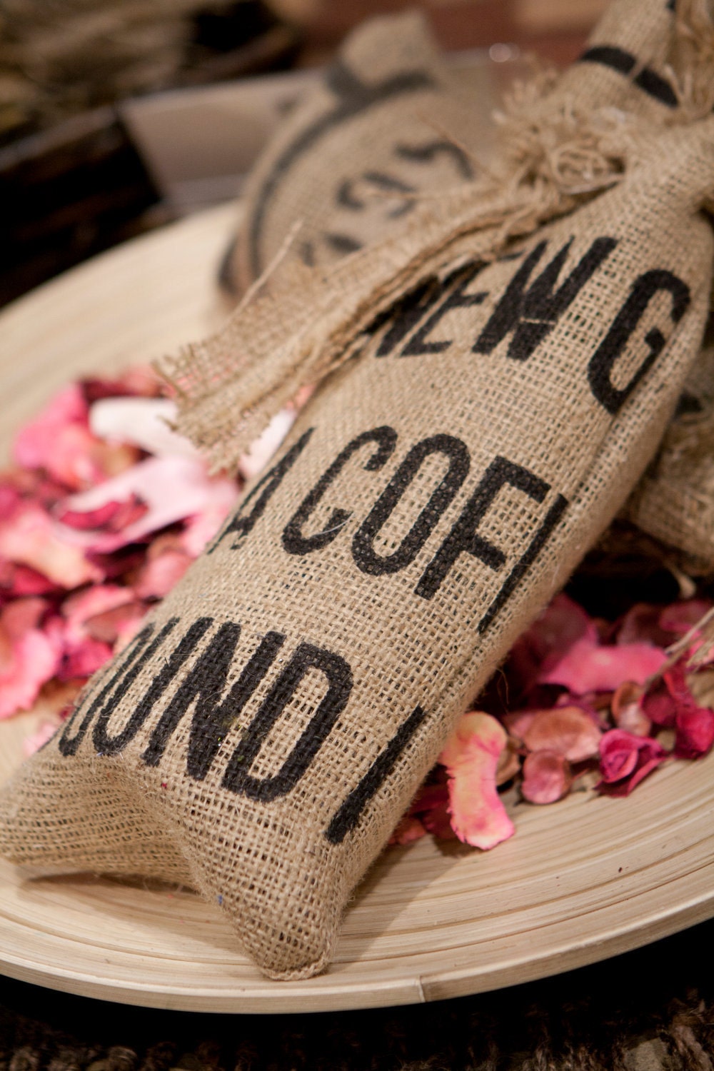 Set of 10 Eco-Friendly Rustic Wine Bags by Vintage Renewal