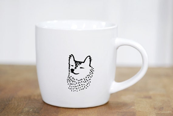 Zen Corgi mug