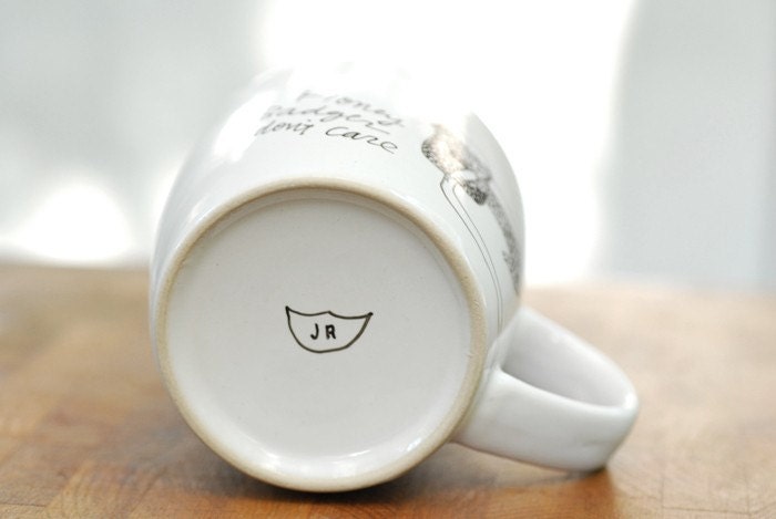 Honey Badger Don't Care mug - Honey Badger series
