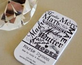 Mommy Calling Cards Business Cards  Mother  00105b