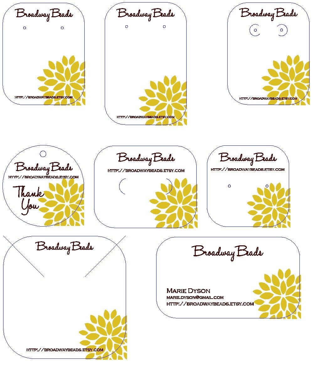Modern Business Cards Mum Retro Flower Floral Mommy Calling Cards 00093b