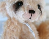 artist bear Scruffy by bear artist Jenny Lee and jennylovesbenny mohair bears