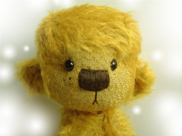NATALIE - OOAK artist bear epattern by Jenny Lee of jennylovesbenny bears PDF