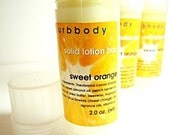 Sweet Orange Solid Lotion Bar