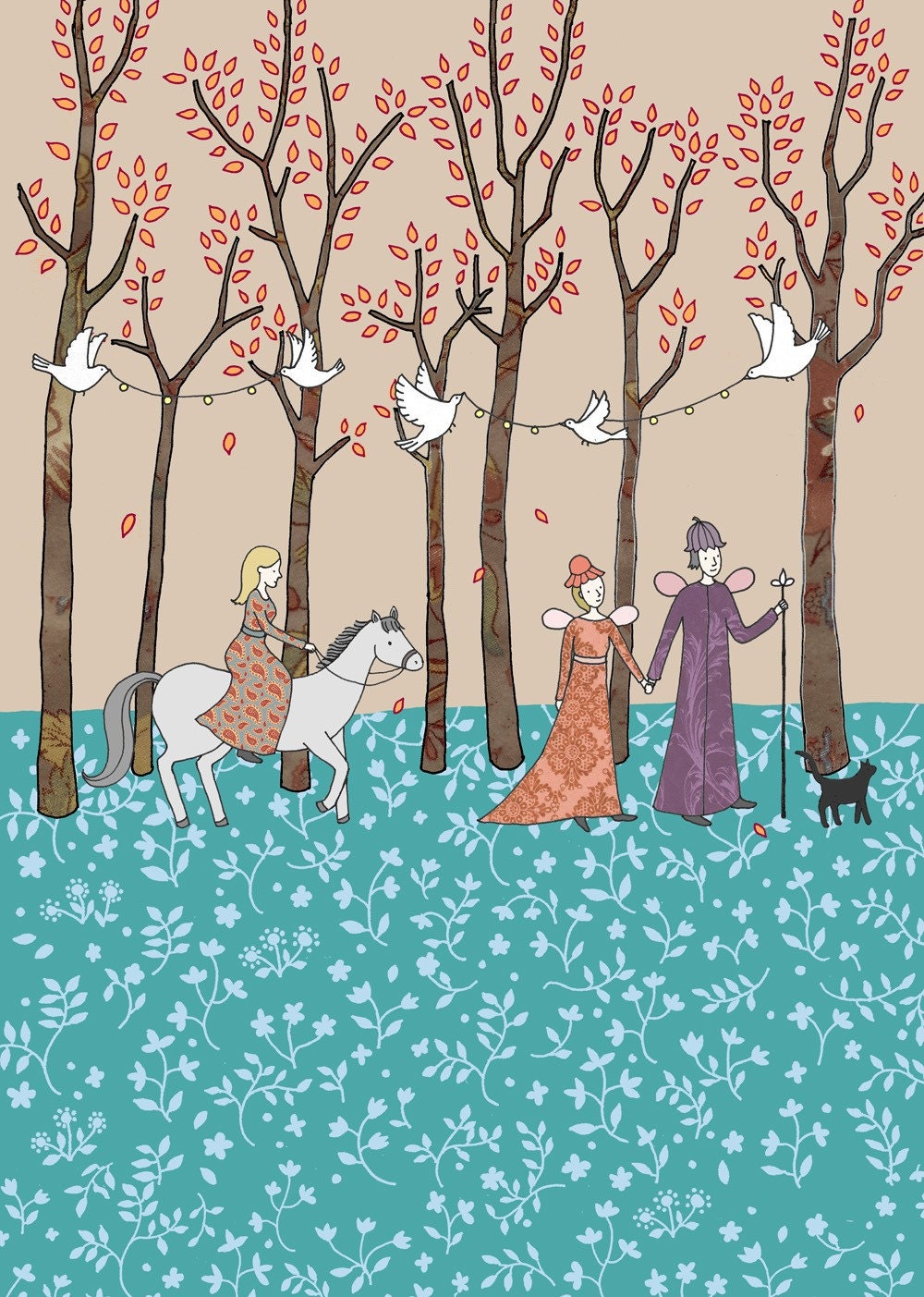 Magic Wood - Print of my illustration