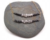 Raw Diamond Necklace