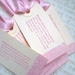 Bridesmaids' Gift/Favor Tags, Glam Ivory & Pink, Friendship,Set of 5
