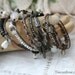 Bangle Stack 246 - set of 10 Bangles - urban gypsy bracelets - Small Size
