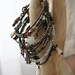 Bangle Stack 246 - set of 10 Bangles - urban gypsy bracelets - Small Size