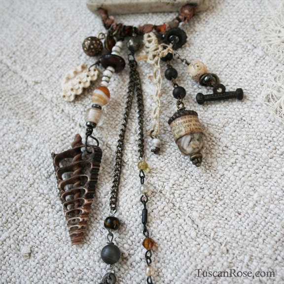 ON SALE - Fair Winds Mermaid Talisman Necklace