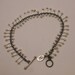 fringe elements bracelet in sterling silver