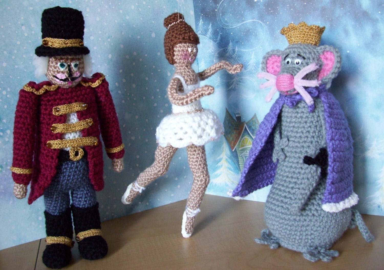 Nutcrackers...PDF Crochet Pattern