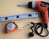 Carpenter's Tools...PDF Crochet Pattern