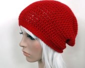 MADE TO ORDER - Crochet Slouchy Beanie
