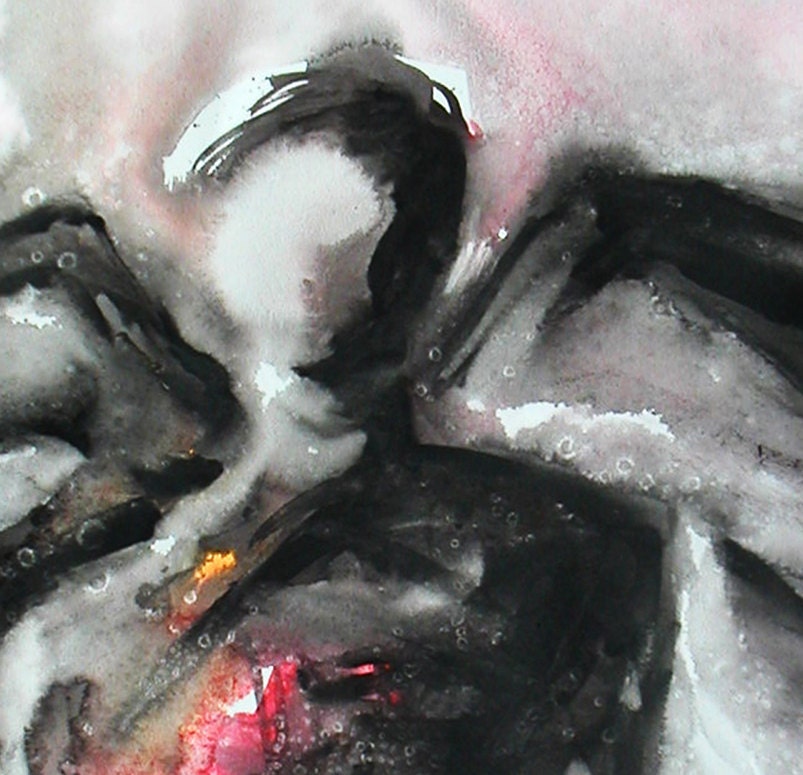 Angel C1 - Large Original Abstract Acrylic Painting on canvas by Kathy Morton Stanion EBSQ