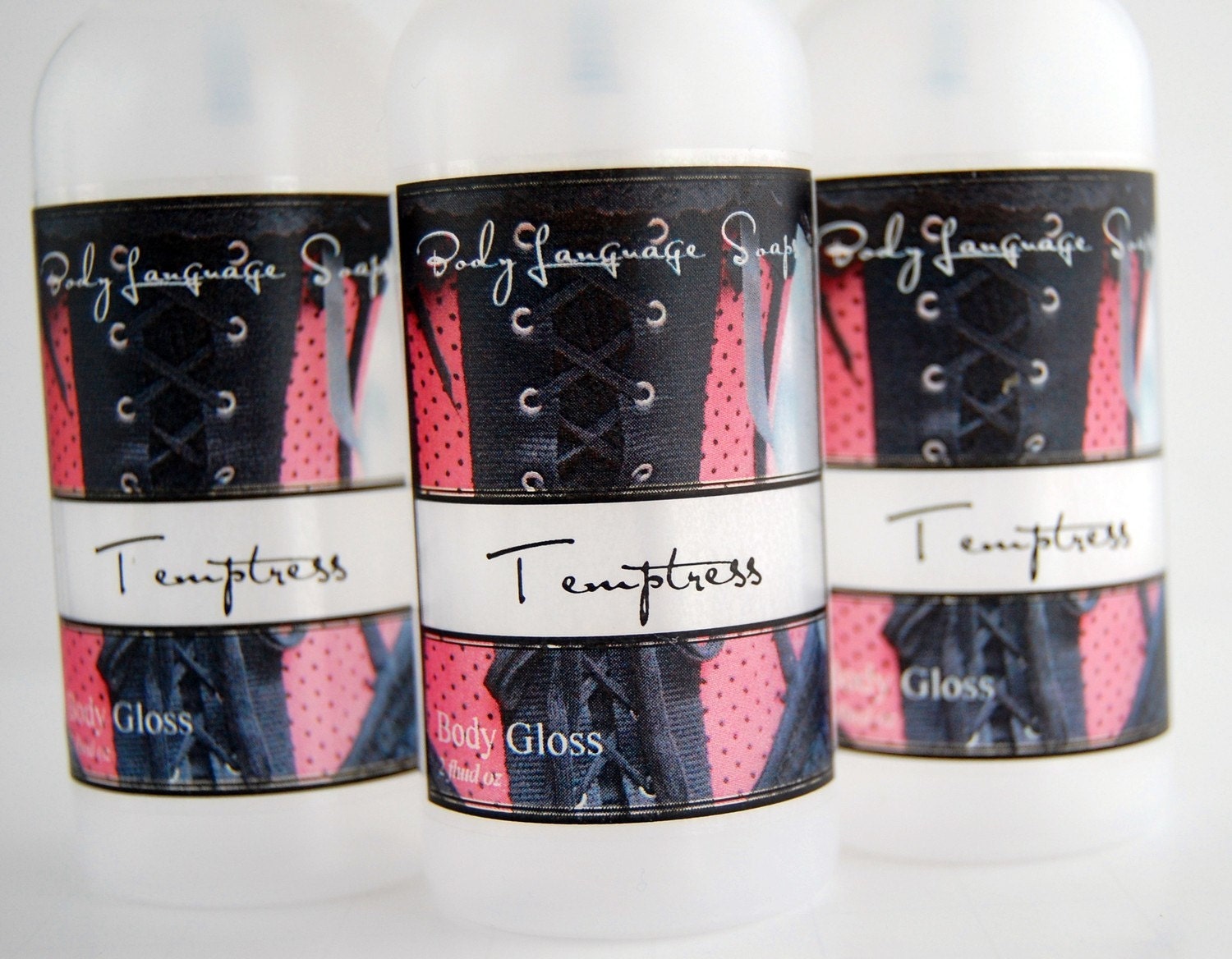 Moving SALE - Vanilla Amber Body Oil - TEMPTRESS Body Gloss - Sexy Amber & Vanilla Scented After Bath Body Spray