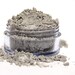 Moving SALE - Light Gray Eyeshadow - ILLUSION Mineral Eyeshadow - Pale Silvery Gray Eyeshadow - Large 10 gram Jar