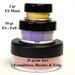 Chocolate Gold Eyeshadow - AZTEC GOLD Mineral Eye Shadow MINI - Chocolate & Gold Sparkly Eyeshadow - 3 gram Jar