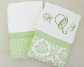 Personalized Burp Cloths, Perfect Baby Shower Gift