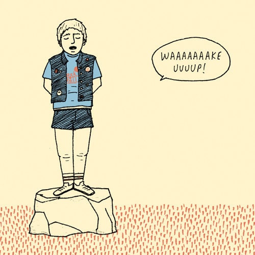 Wet Hot American Summer screen print
