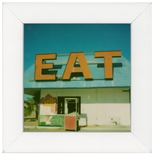 EAT - 8x8 Fine Art Print - FREE Print Promotion
