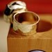 Unicorn Jewelry - Cork Ring in Wood Block - Upcycled by Uncorked