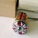 British Flag Necklace - Upcycled Cork in Test Tube - London Invasion by Uncorked