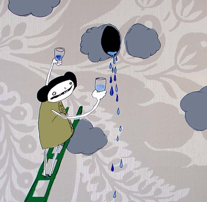 Collecting Rain - PRINT