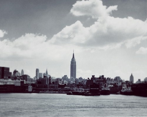 Focus- New York City - Vintage Restored Photography Print