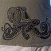 Tattoo Octopus T-shirt on Moss - Men's Tee Shirt XXS XS S M L XL 2XL 3XL