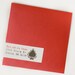 Poker Face Address Label