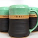 4-Piece, Groomsman Set, Wheel Thrown, Personalized Pottery Beer Steins