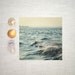 Sea Photography Print for Ocean Lovers - Island in a Blue Bay - 8x8