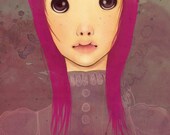 Plum- 4x6 Giclee Print