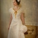 Small Bridal Bouquet, Fabric Flower - Wedding, Vintage Wedding - Fabric Bouquet, Fabric Flower Bouquet, Bouquet, Bridal Bouquet