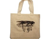 LOYALTY AND BLOOD - Upside Down Ship Tote, Large