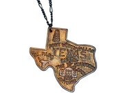 LOYALTY and BLOOD - Texas Pendant Necklace