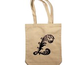 LOYALTY AND BLOOD - Letter L Totebag - Small