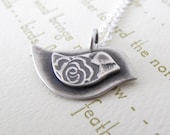 Personalized Mama Bird and her Little One Necklace mothers day