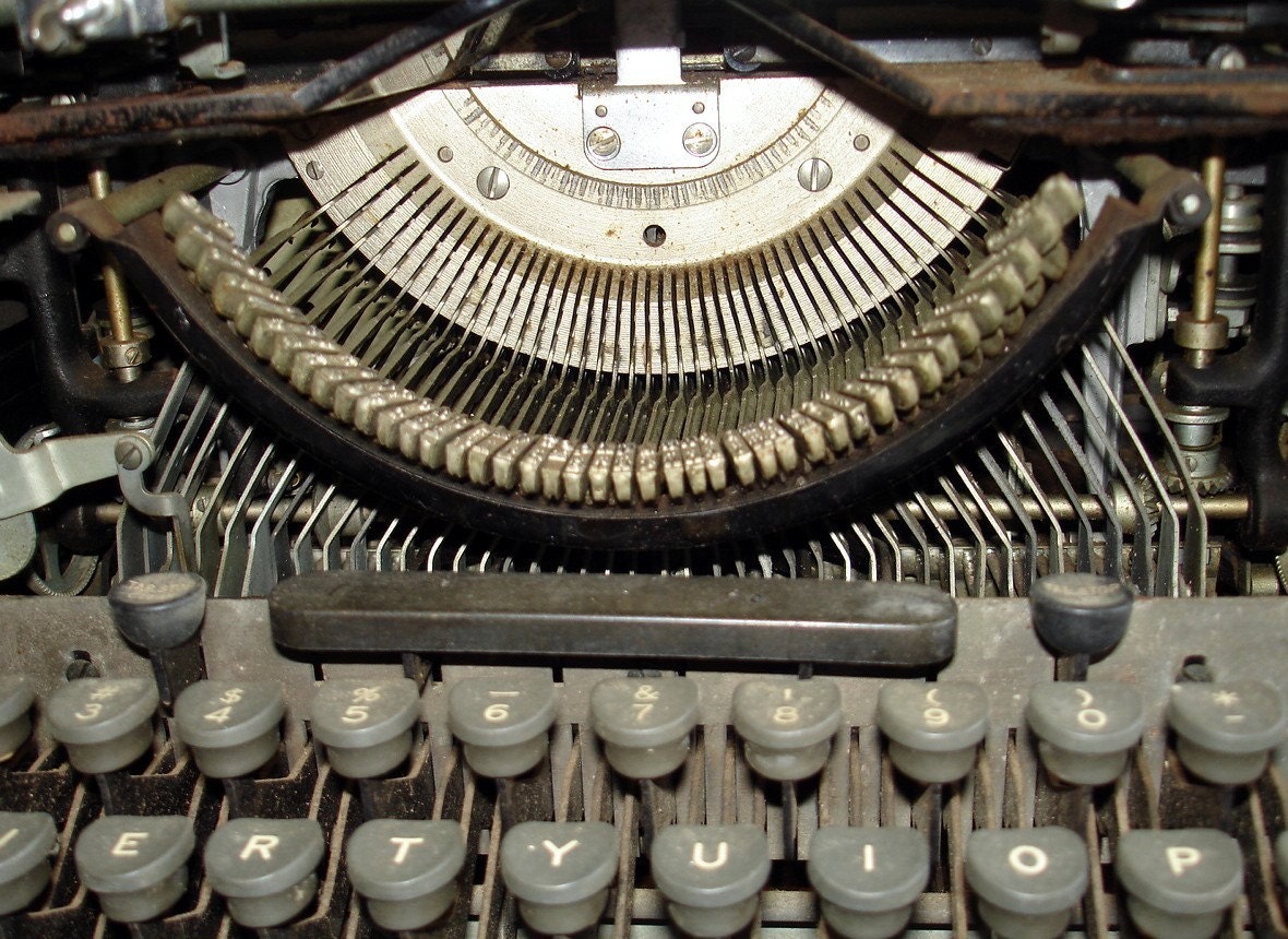 Reserved for FunLan Vintage - TypeWriter - Underwood - Manual - Typewriter - Underwood Typewriter - Rustic- Home Decor