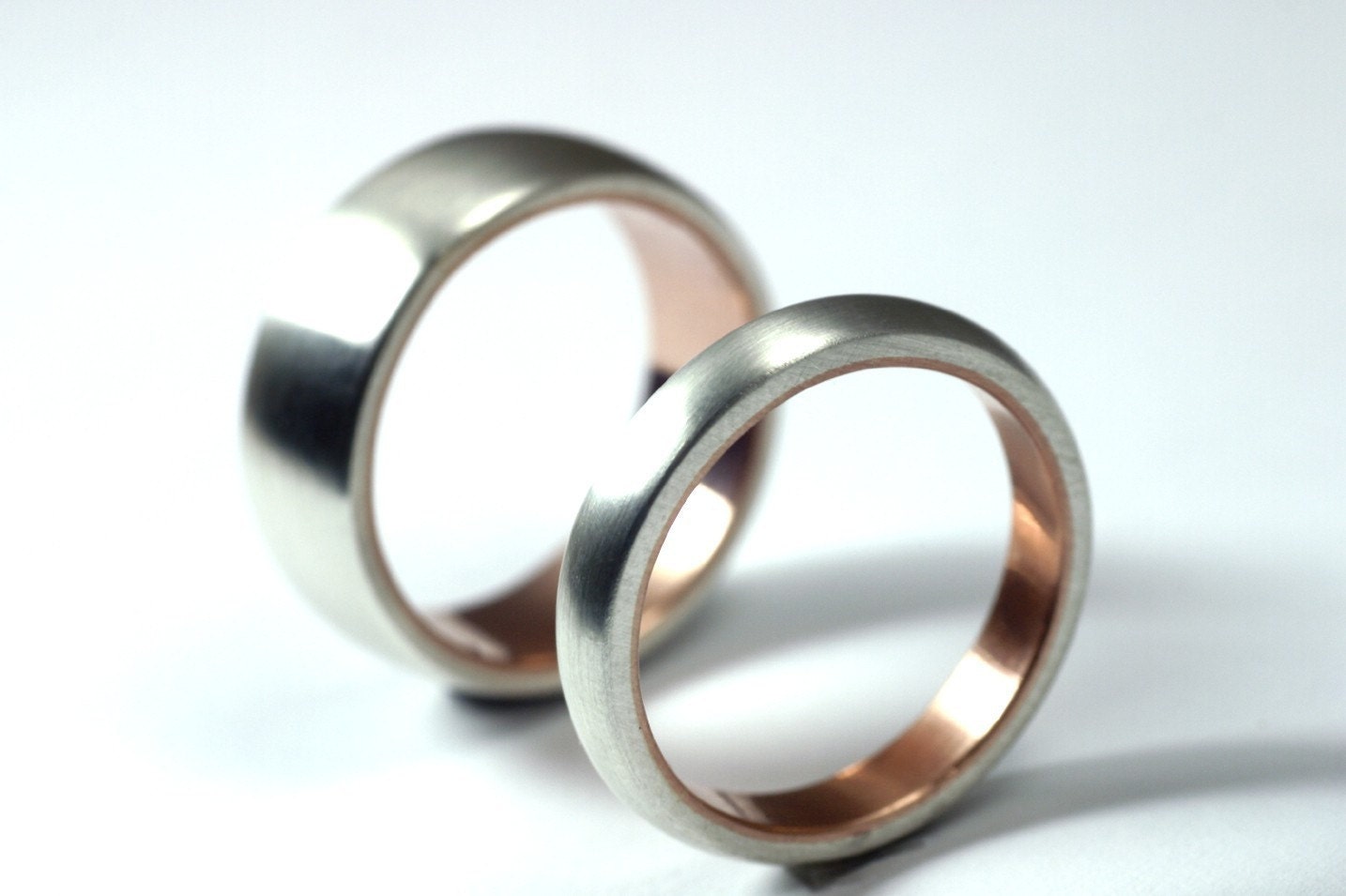 Wedding Set  - Custom - Silver and Gold