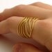 Gold Dragonfly Wing