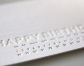 simple birthday postcard